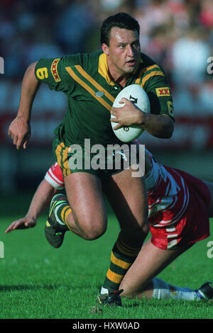 LAURIE DALEY AUSTRALIA RL 14 October 1990 Stock Photo