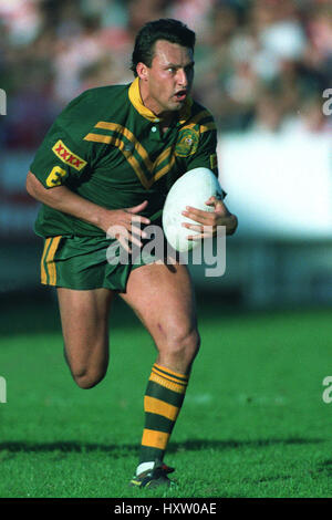 LAURIE DALEY AUSTRALIA RL 14 October 1990 Stock Photo