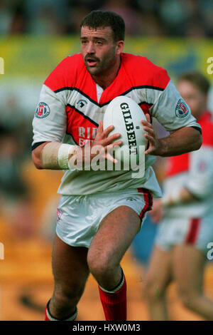 CHRIS HARRISON HULL KINGSTON ROVERS RLFC 14 September 1993 Stock Photo ...