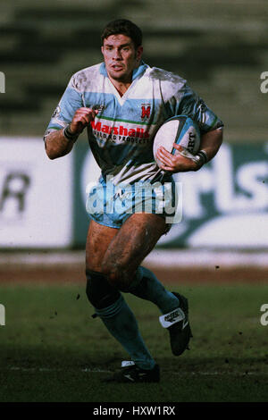 MICHAEL JACKSON HALIFAX RLFC 28 March 1994 Stock Photo