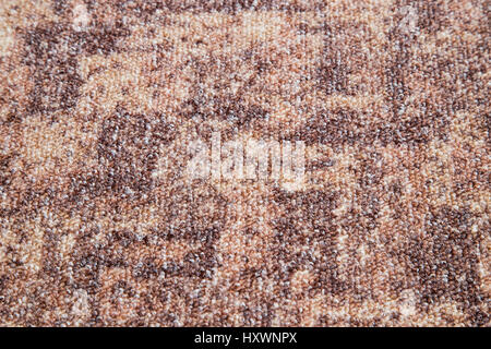 Brown carpet fabric texture background Stock Photo
