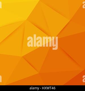 Abstract orange graphic art Stock Vector