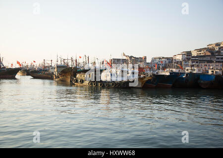 The scenery of Shengsi Islands in Zhoushan City,Zhejiang province,China Stock Photo