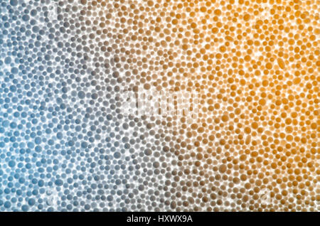 Abstract background from color styrofoam ball texture Stock Photo