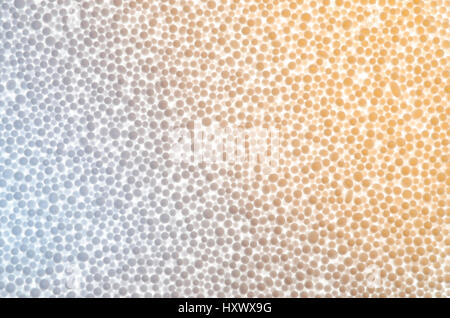 Abstract background from color styrofoam ball texture Stock Photo
