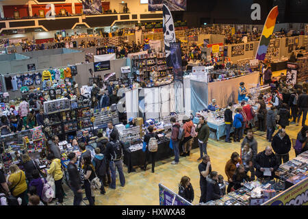 Cardiff Film & Comic Con 2017 Stock Photo