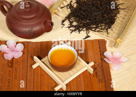 Still life of tea Stock Photo