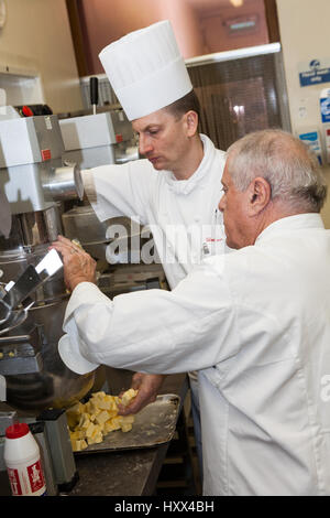 Albert Roux at Grimsby Institute Stock Photo