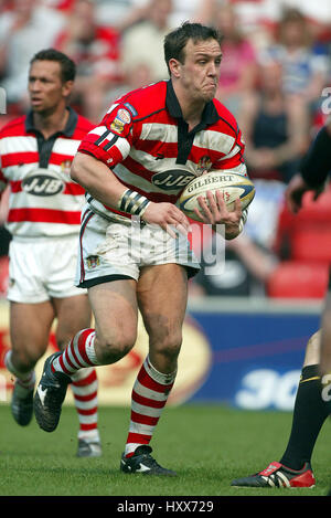 DANNY SCULTHORPE WIGAN WARRIORS RLFC WIDNES 26 April 2004 Stock Photo