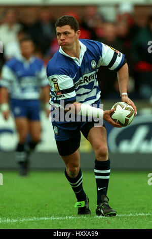 HENRY PAUL WIGAN WARRIORS RLFC 14 April 1998 Stock Photo