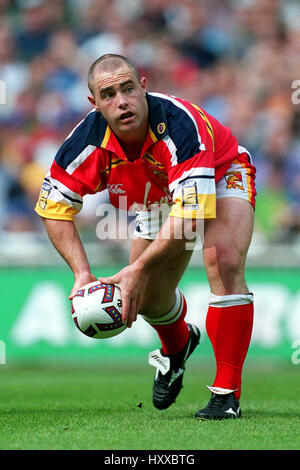 SHANE MILLARD LONDON BRONCOS RLFC 04 May 1999 Stock Photo