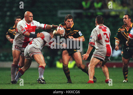 BRYAN FLETCHER FORSHAW NAYLOR ENGLAND RL V AUSTRALIA RL 28 October 2000 Stock Photo