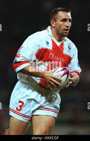 SCOTT NAYLOR ENGLAND RL LONDON TWICKENHAM 28 October 2000 Stock Photo