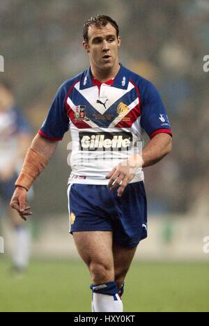 PAUL JOHNSON GREAT BRITAIN WIGAN WARRIORS HUDDERSFIELD MCALPINE 