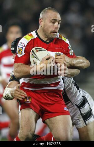 SHANE MILLARD WIGAN WARRIORS RLFC KC STADIUM HULL ENGLAND 23 March 2007 Stock Photo