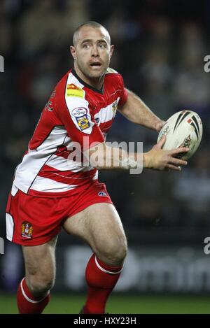 SHANE MILLARD WIGAN WARRIORS RLFC KC STADIUM HULL ENGLAND 23 March 2007 Stock Photo