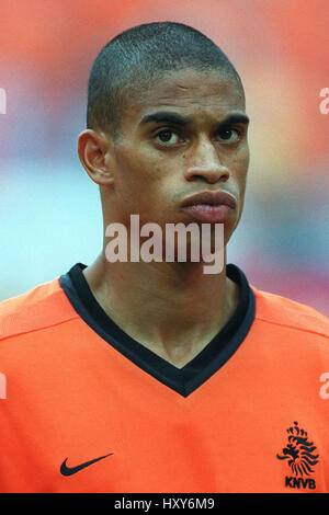 MICHAEL REIZIGER HOLLAND & FC BARCELONA 11 June 2000 Stock Photo