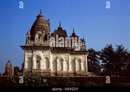 Parvati Temple, Khajuraho, India Stock Photo