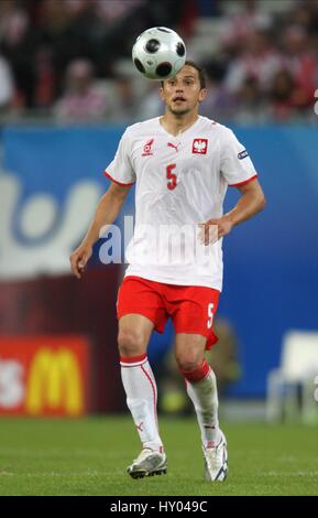 DARIUSZ DUDKA POLAND & WISLA KRAKOW WORTHERSEE STADION KLAGENFURT AUSTRIA 16 June 2008 Stock Photo