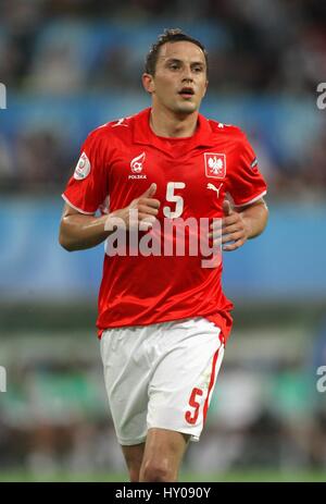 DARIUSZ DUDKA POLAND & WISLA KRAKOW WORTHERSEE STADIUM KLAGENFURT AUSTRIA 08 June 2008 Stock Photo