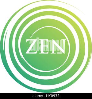 Spa Zen Symbol design, vector illustration Stock Vector