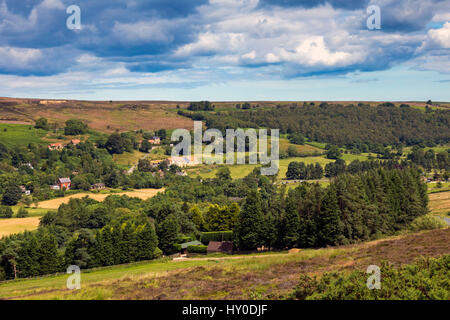 Esk Valley, North York Moors, Yorkshire, England, UK Stock Photo