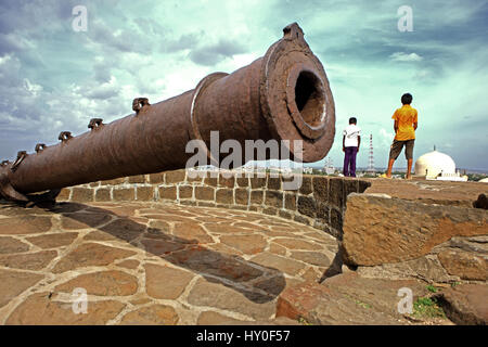 Gulbarga fort, karnataka, india, asia Stock Photo