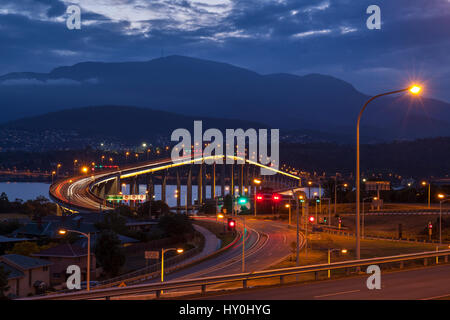 Tasman Bridge - Hobart - Tasmania - Australia Stock Photo