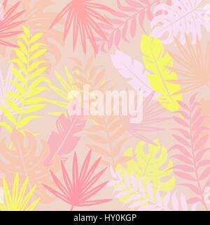 Tropical modern background vector illustration Eps 10. Stock Vector