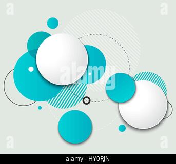 Vector Modern Design Circle template Stock Vector