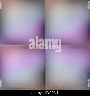 Retro colorful backgrounds collection Stock Vector