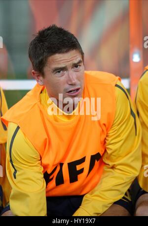 HARRY KEWELL AUSTRALIA & GALATASARAY AUSTRALIA & GALATASARAY DURBAN STADIUM DURBAN SOUTH AFRICA 13 June 2010 Stock Photo