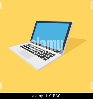 Isometric Laptop vector illustration design Stock Vector
