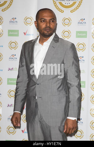 Noel Clarke attends the 2017 National Film Awards at Porchester Hall on 29 March 2017. Stock Photo