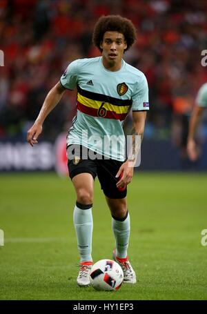 AXEL WITSEL BELGIUM STADE PIERRE-MAUROY LILLE FRANCE 01 July 2016 Stock Photo