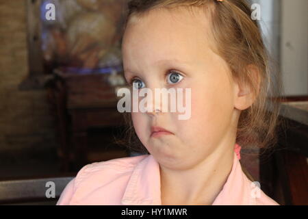 Five-year-old Russian girl Eren Stock Photo