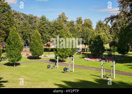 Cupar Public Park, Fifeshire,  Scotland. Stock Photo