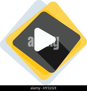Play Button illustration Stock Vector Image & Art - Alamy