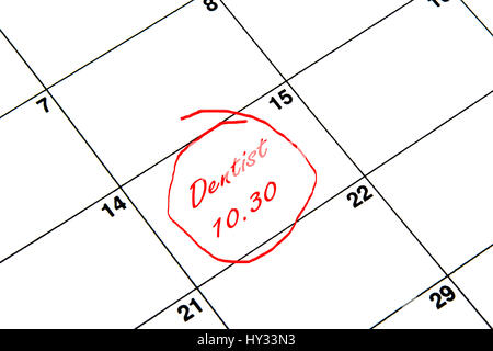 Dentist 10.30 Stock Photo