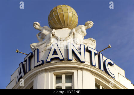 Atlantic hotel, in the Alster in Saint Georg, Hamburg, Germany, Atlantic Hotel, An der Alster in St. Georg, Deutschland Stock Photo