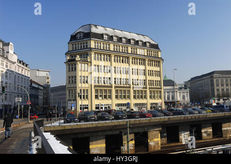 Office house Bieber house in Saint Georg, Hamburg, Germany, Kontorhaus Bieber-Haus in St. Georg, Deutschland Stock Photo