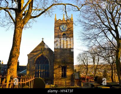 St. Michael and All Angels' Church Haworth Stock Photo