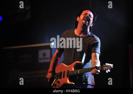 artist, celebrity, composer, concert, guitar player, guitarist, Lukather, music, rock band, steve, steve lukather, TOTO,photo Kazimierz Jurewicz Stock Photo