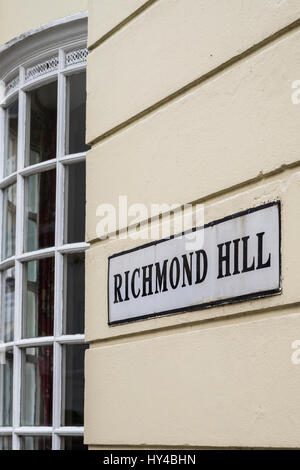 Richmond Town Centre in the South West of London, England, U.K. Stock Photo