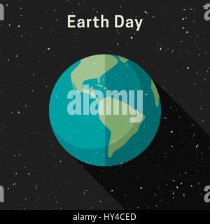 Earth day banner Stock Vector