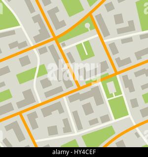 City Map pattern Stock Vector