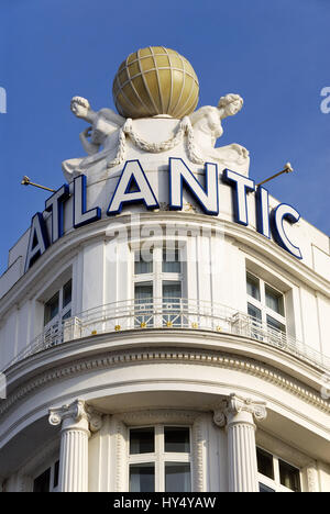 Atlantic hotel, in the Alster in Saint Georg, Hamburg, Germany, Atlantic Hotel, An der Alster in St. Georg, Deutschland Stock Photo