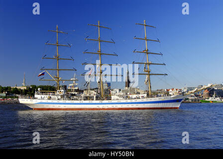 Germany, Hamburg, town, towns, hamburgers, harbour, day, during the day, the Elbe, harbour birthday, yachtsman, sailing ship, sailing ships, historica Stock Photo