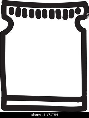 coffee bag product icon vector illustration design Stock Vector