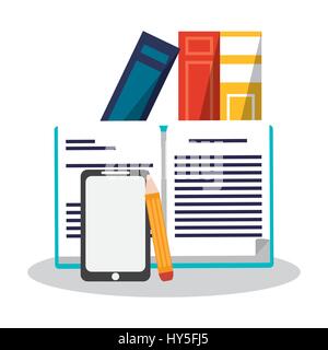 academic book design Stock Vector